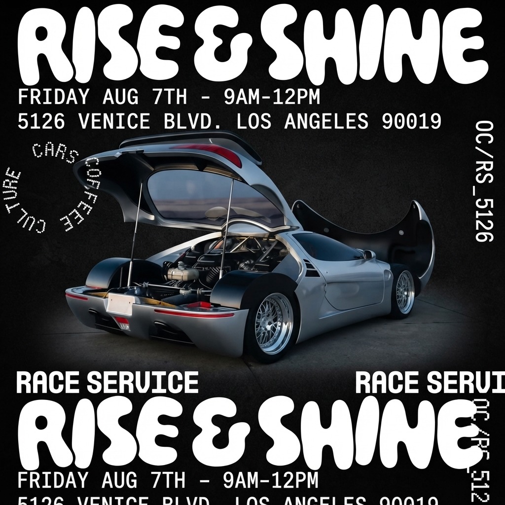 Rise & Shine — Cars & Coffee meet