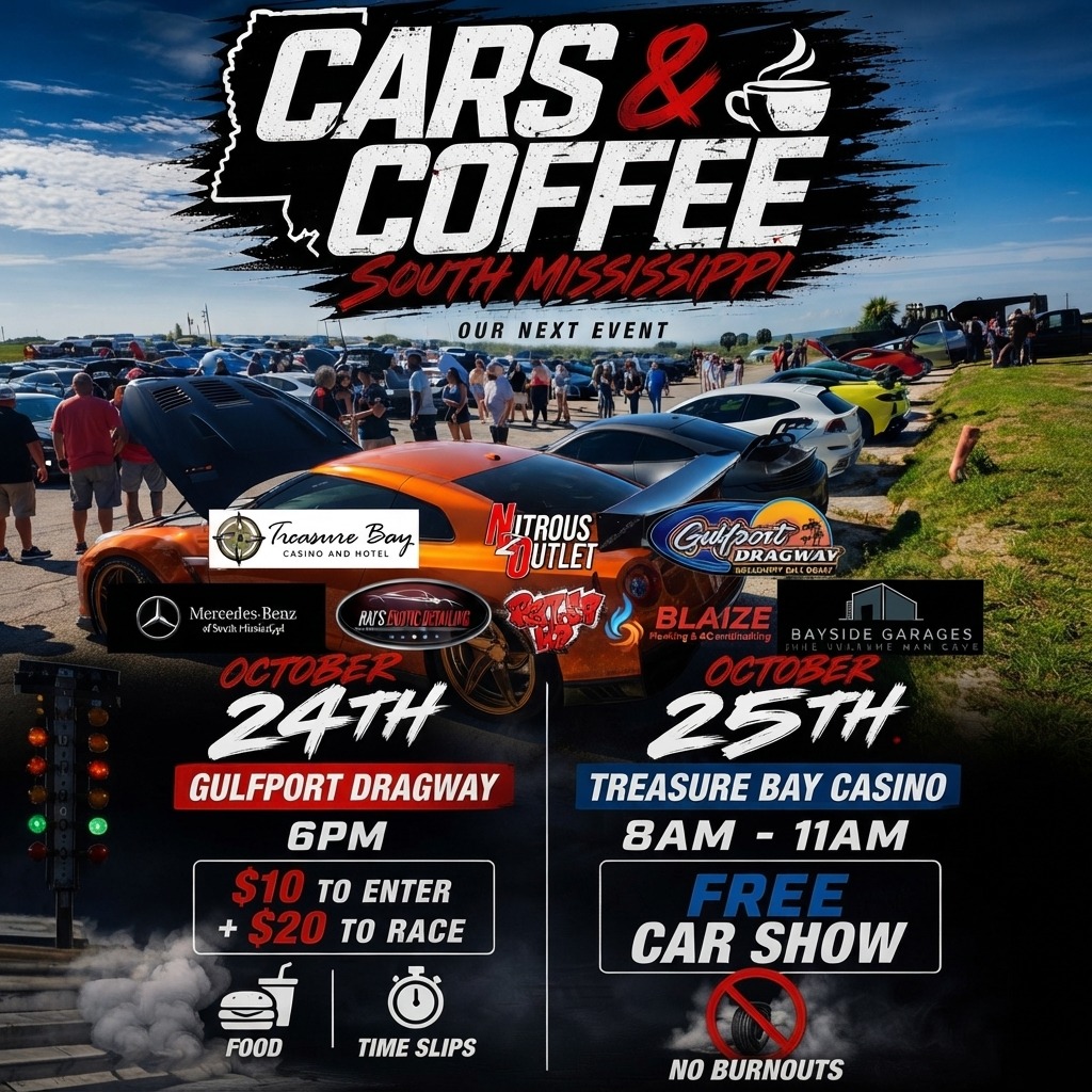 Cars & Coffee South Mississippi — Cars & Coffee meet