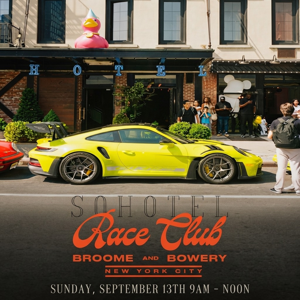 SOHOTEL Race Club — Cars & Coffee meet