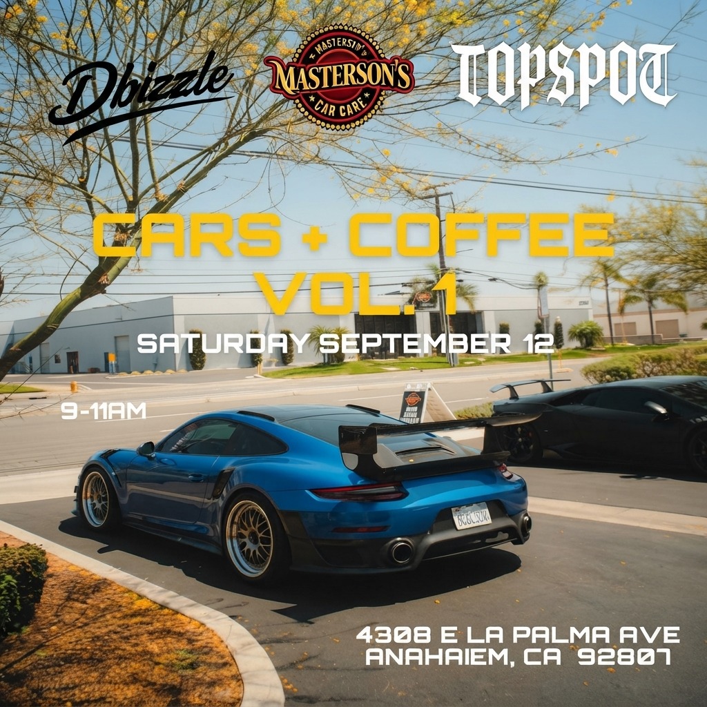 Cars + Coffee Vol. 1 — Cars & Coffee meet