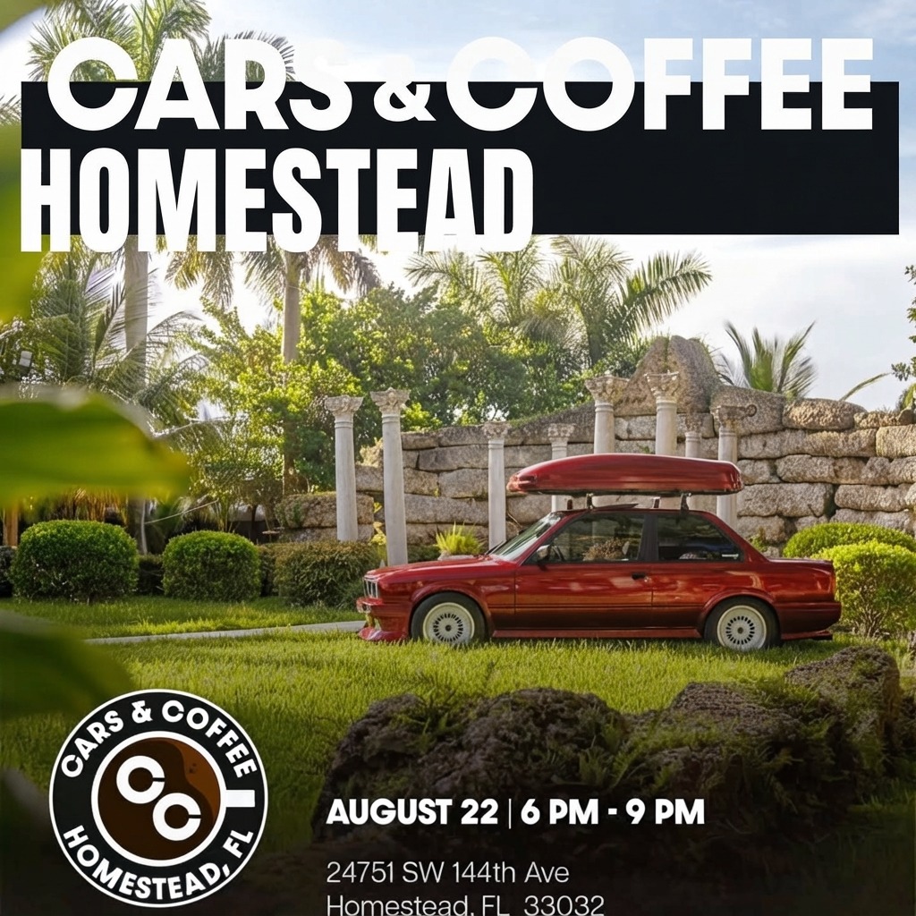 Cars & Coffee Homestead — Cars & Coffee meet