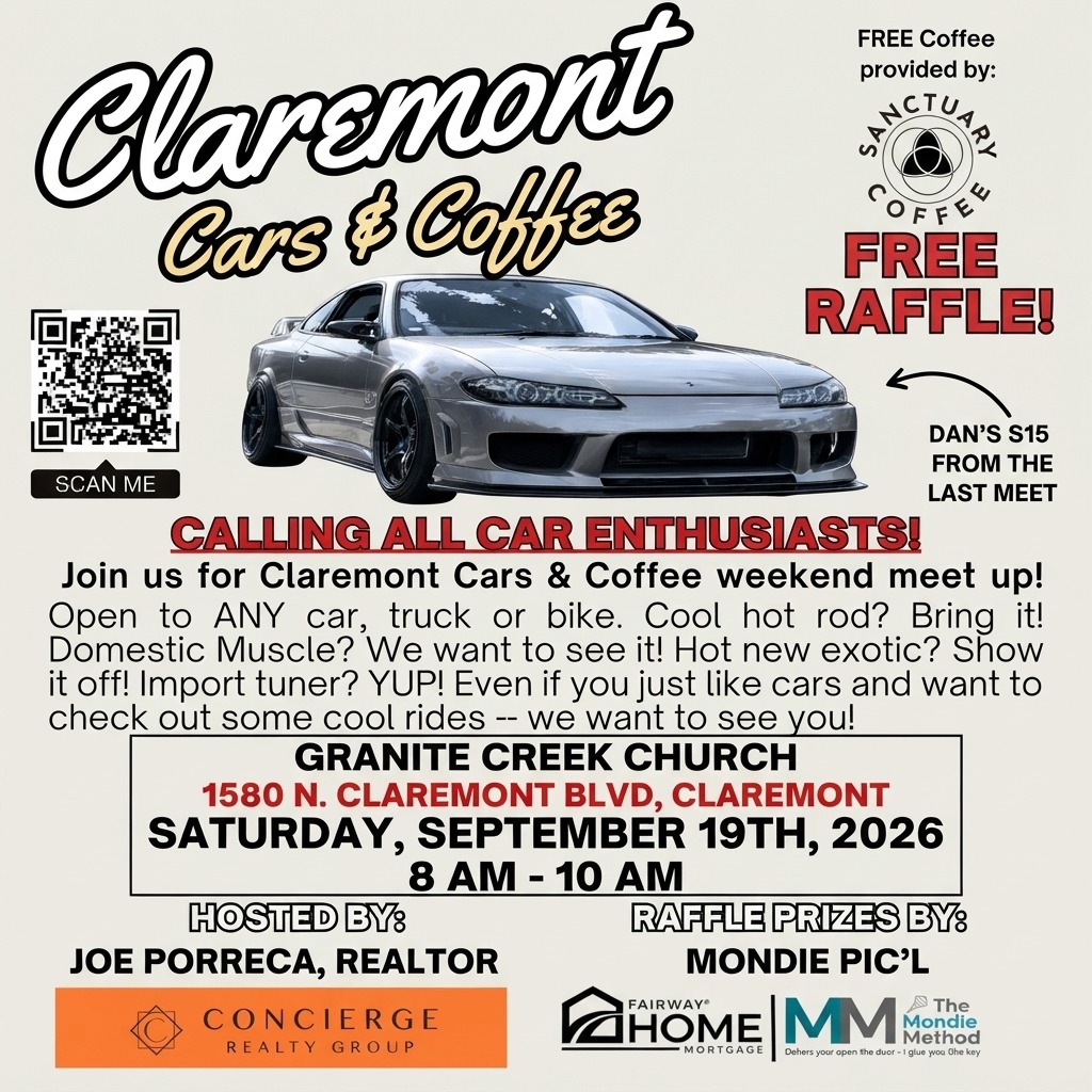 Claremont Cars & Coffee — Cars & Coffee meet