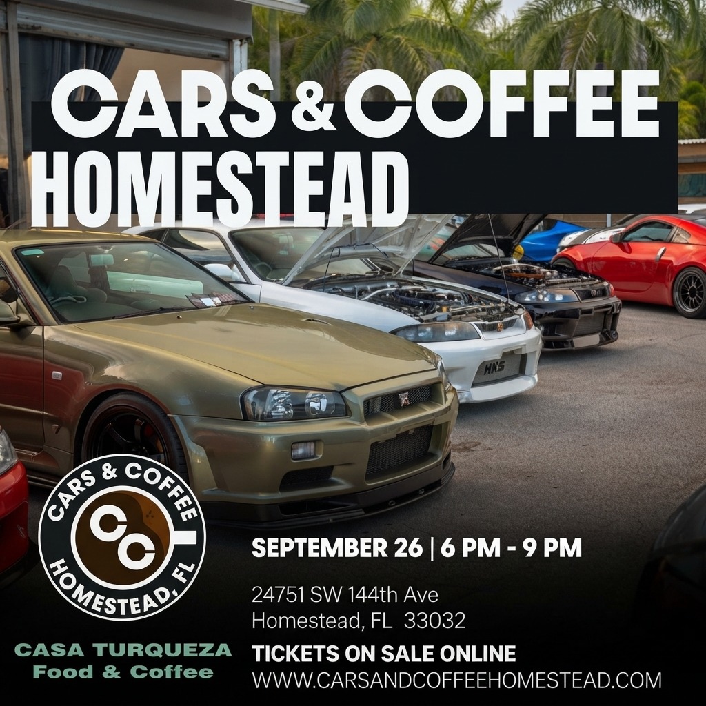Cars & Coffee Homestead — Cars & Coffee meet