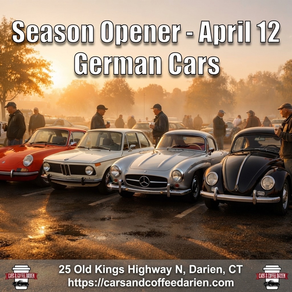 Season Opener - German Cars — Cars & Coffee meet