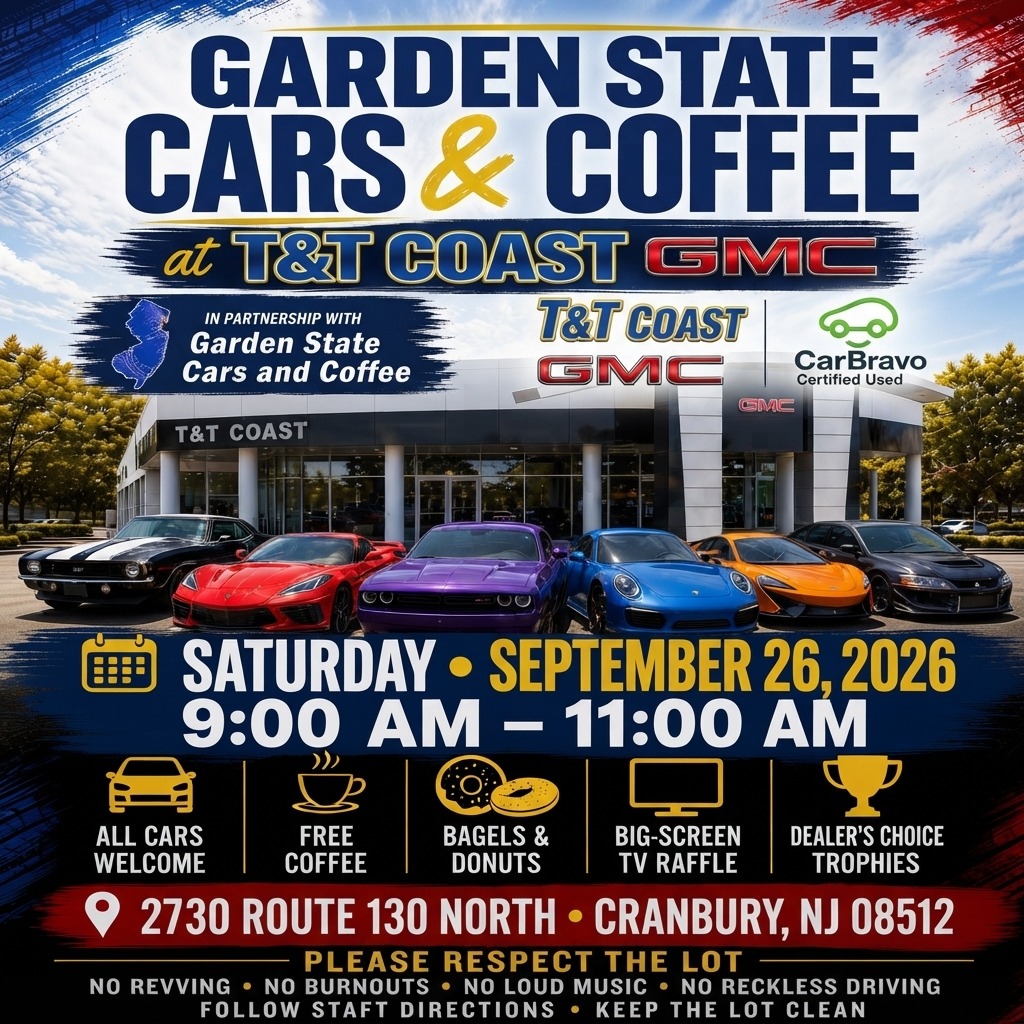 Garden State Cars & Coffee — Cars & Coffee meet