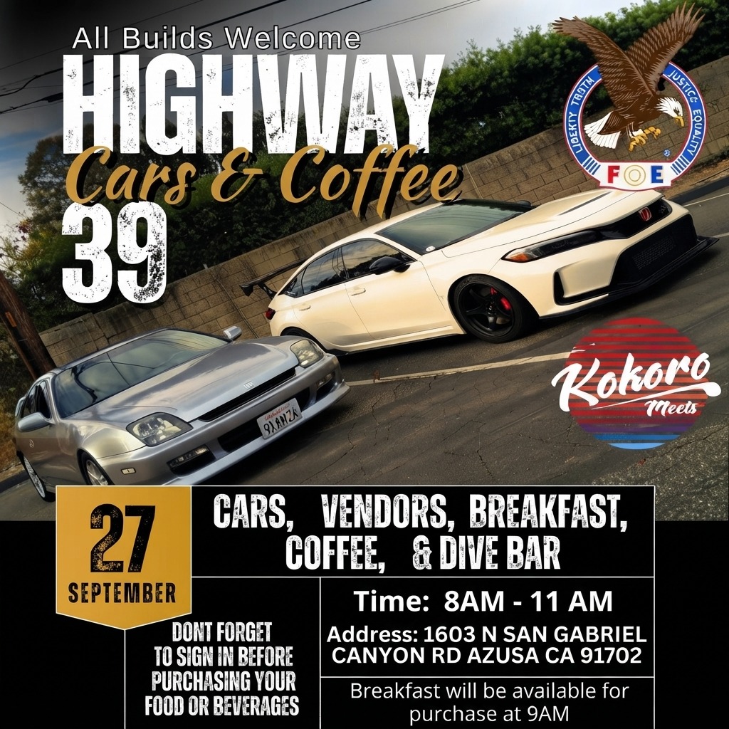 Highway 39 Cars & Coffee — Cars & Coffee meet