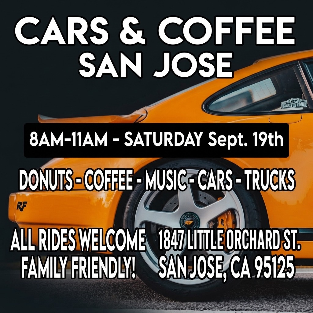 Cars & Coffee San Jose — Cars & Coffee meet