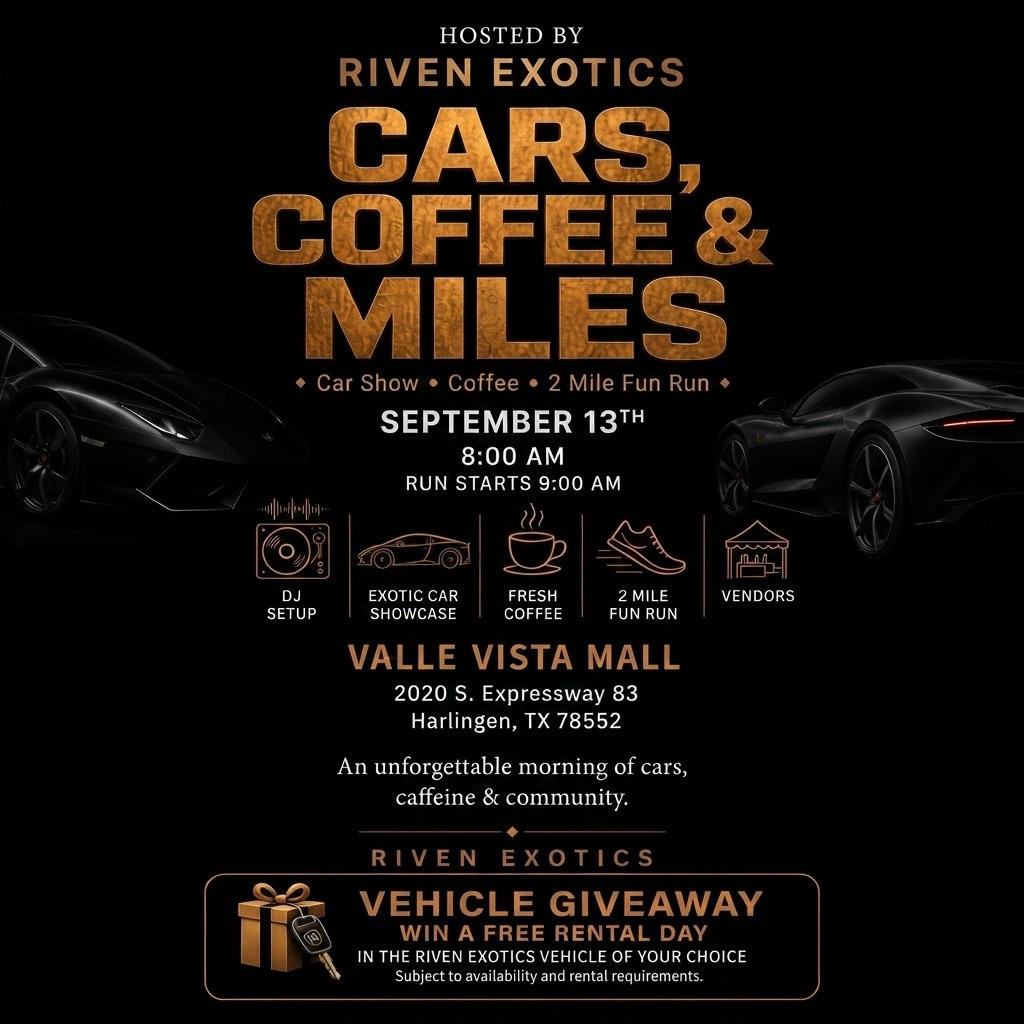 Cars, Coffee & Miles — Cars & Coffee meet