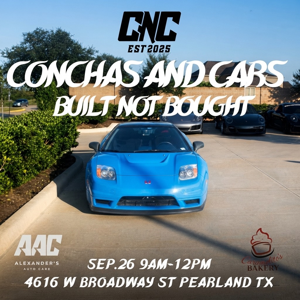 Conchas and Cars — Cars & Coffee meet