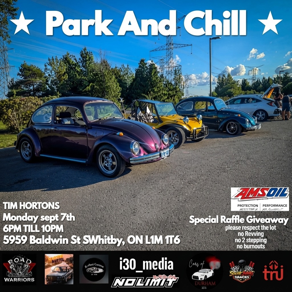 Park And Chill — Cars & Coffee meet