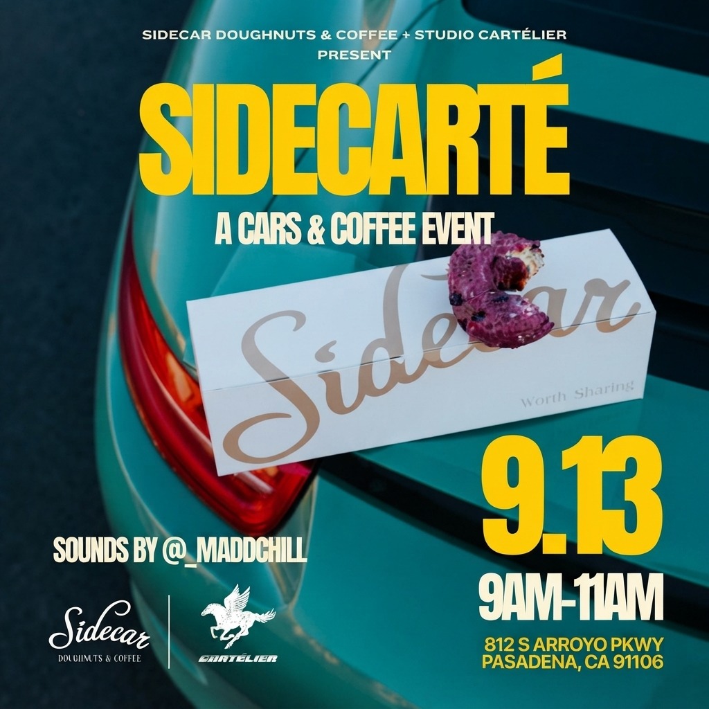 Sidecarté — Cars & Coffee meet