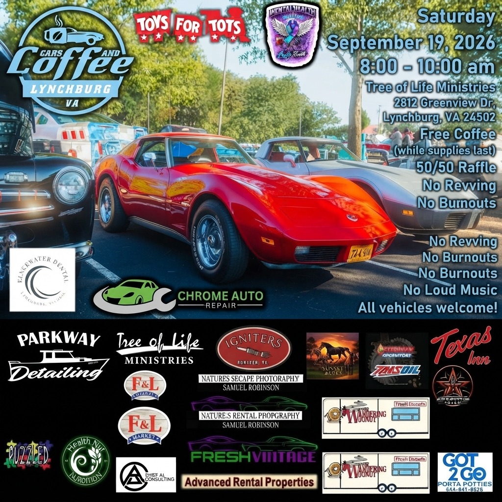 Cars and Coffee Lynchburg — Cars & Coffee meet