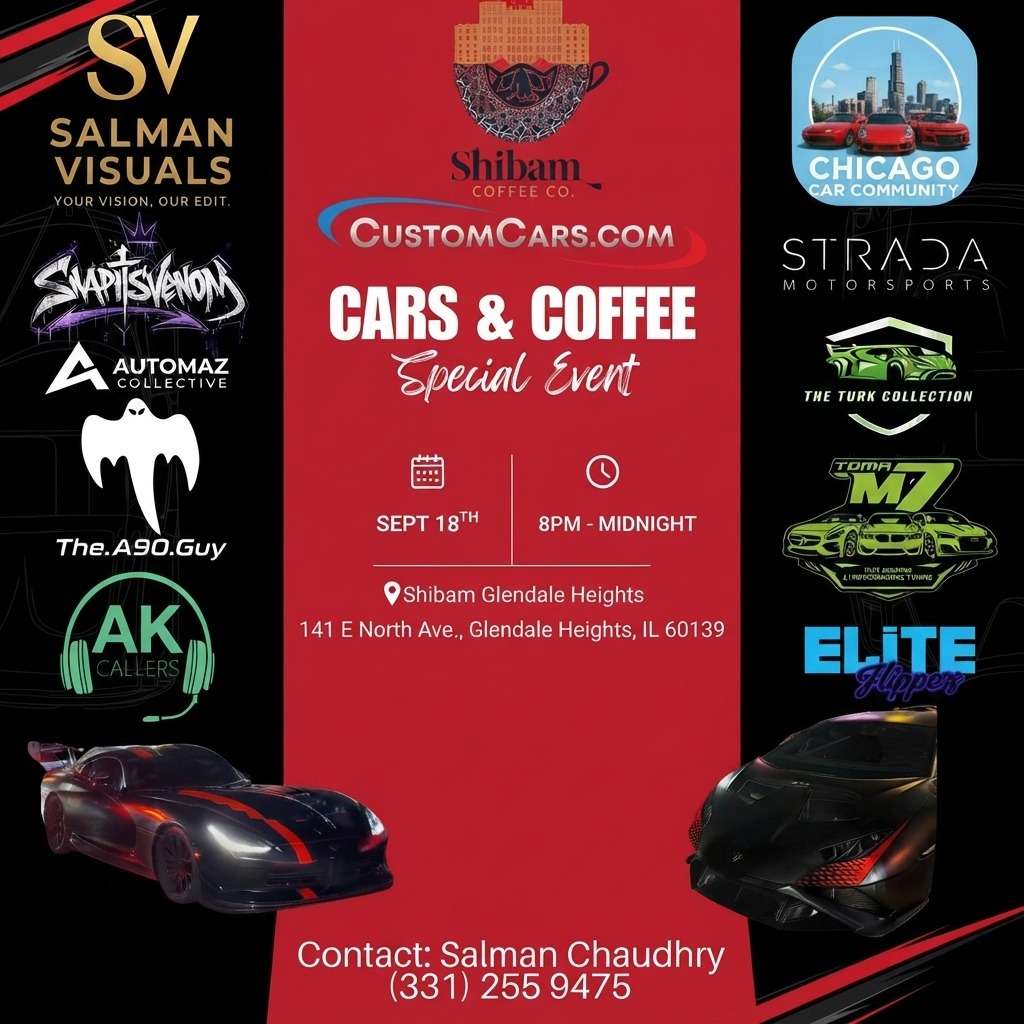 CARS & COFFEE Special Event — Cars & Coffee meet