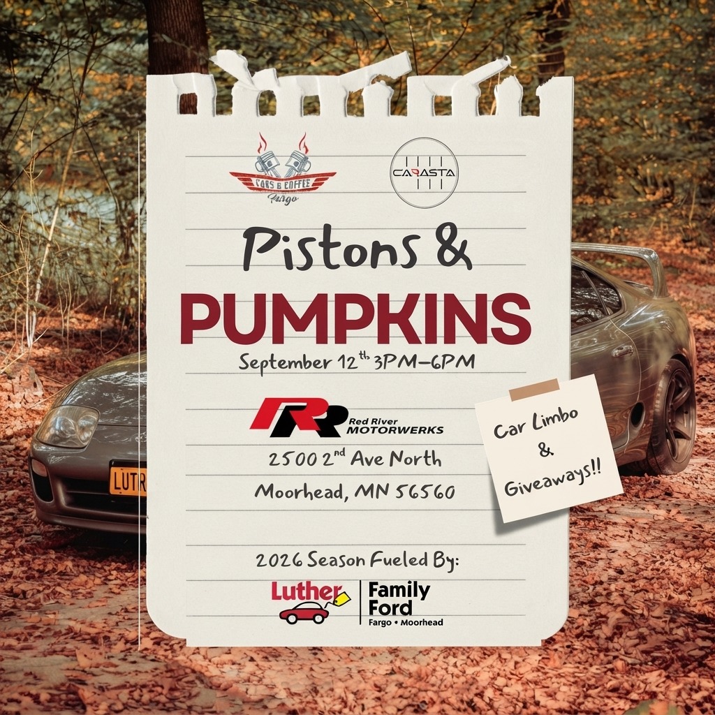 Pistons & PUMPKINS — Cars & Coffee meet