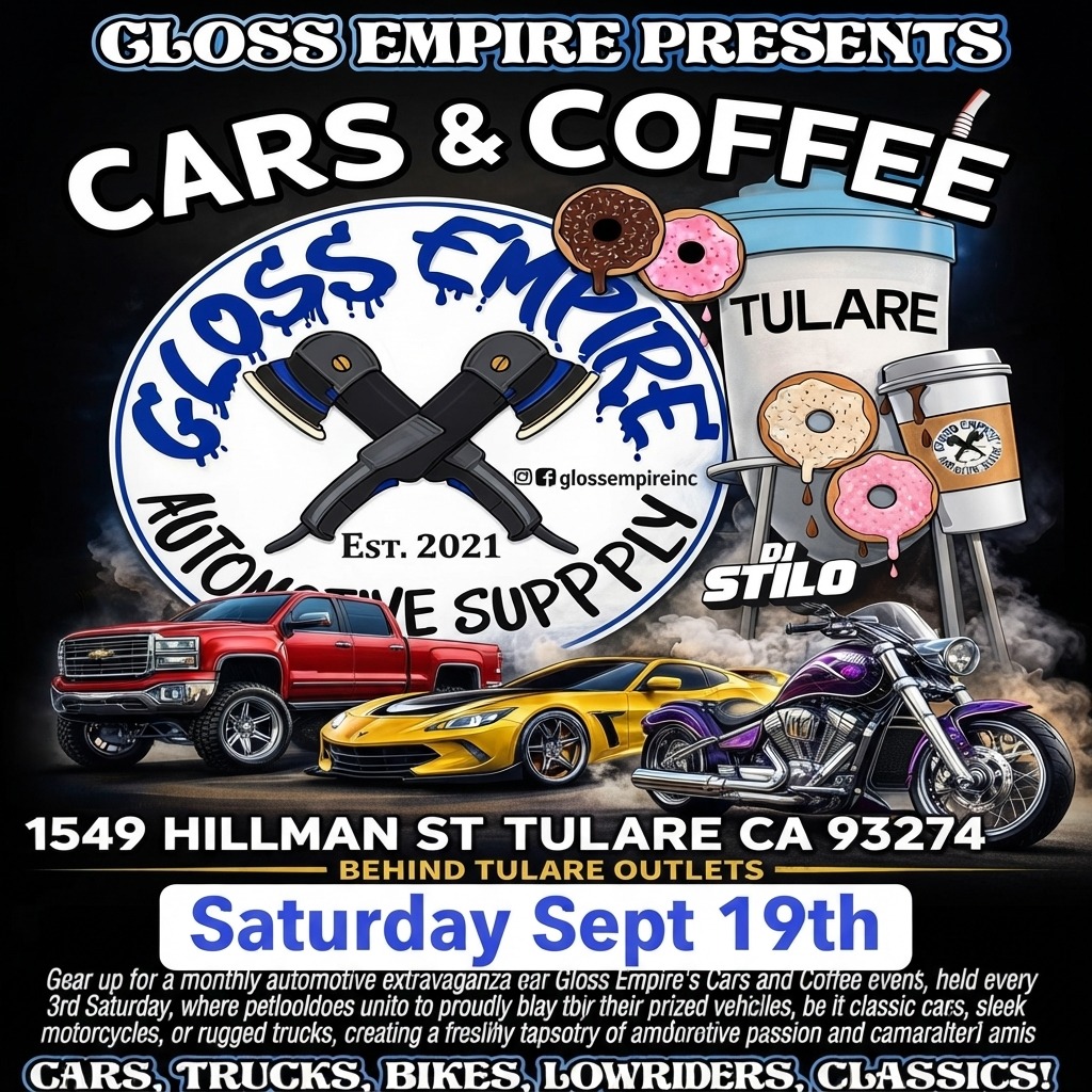 Cars & Coffee — Tulare — Cars & Coffee meet