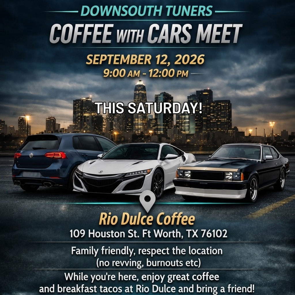 Coffee with Cars Meet — Cars & Coffee meet