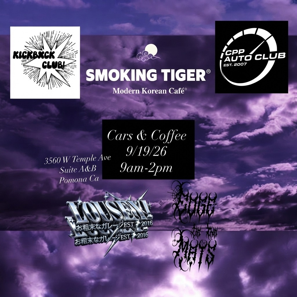 Cars & Coffee — smokingtigercafe — Cars & Coffee meet