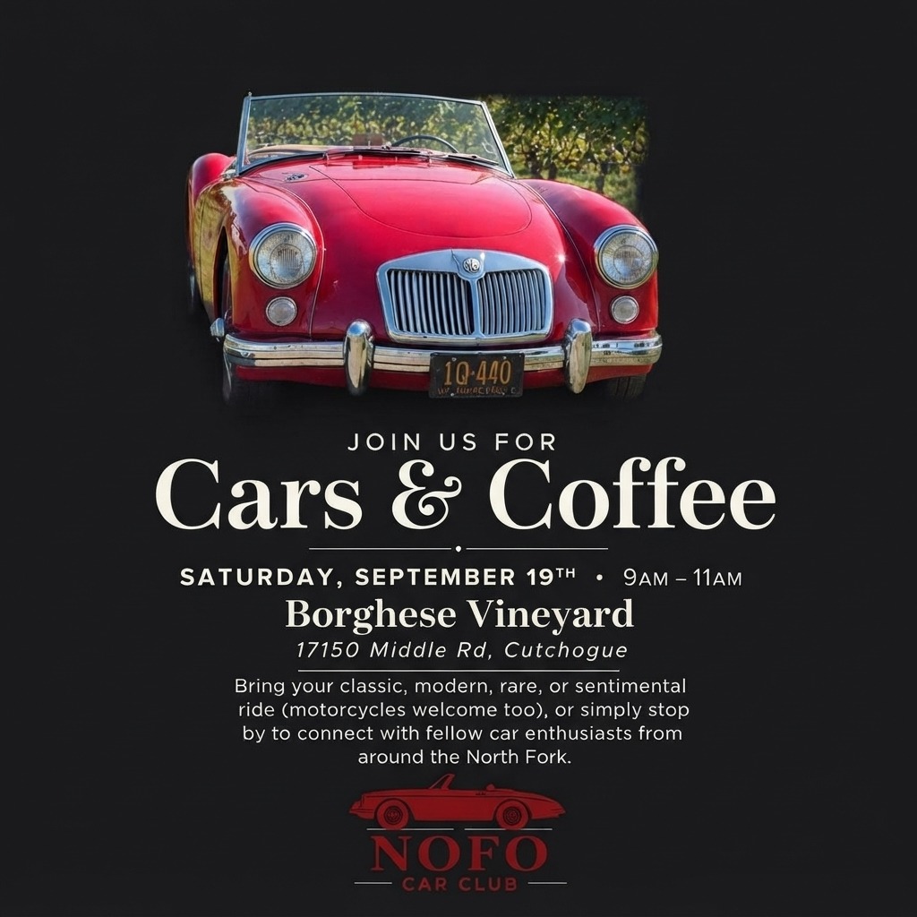 Cars & Coffee — Borghese Vineyard — Cars & Coffee meet
