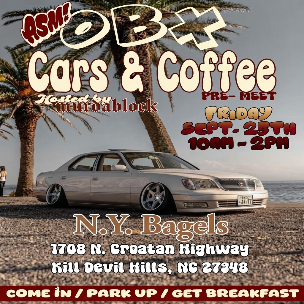 ASM! OBX Cars & Coffee — Cars & Coffee meet