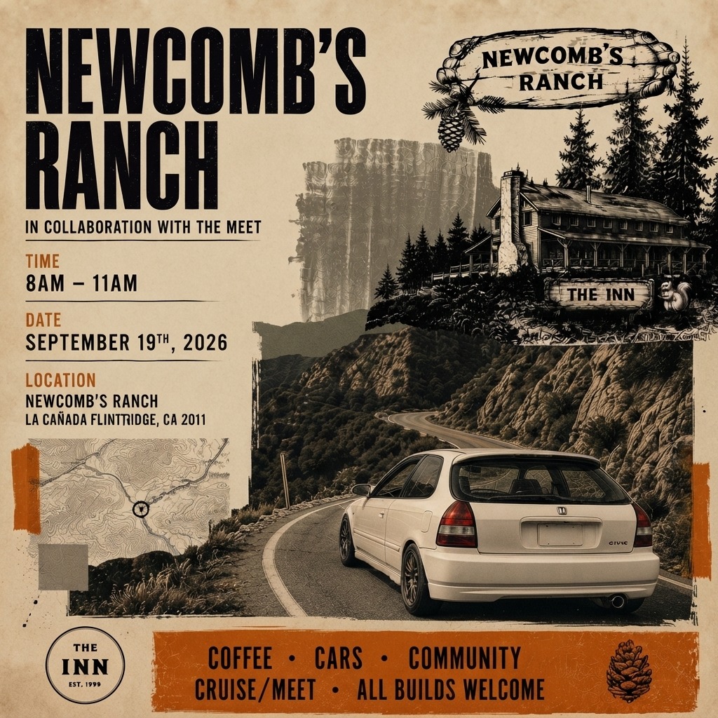 Newcomb's Ranch — Cars & Coffee meet