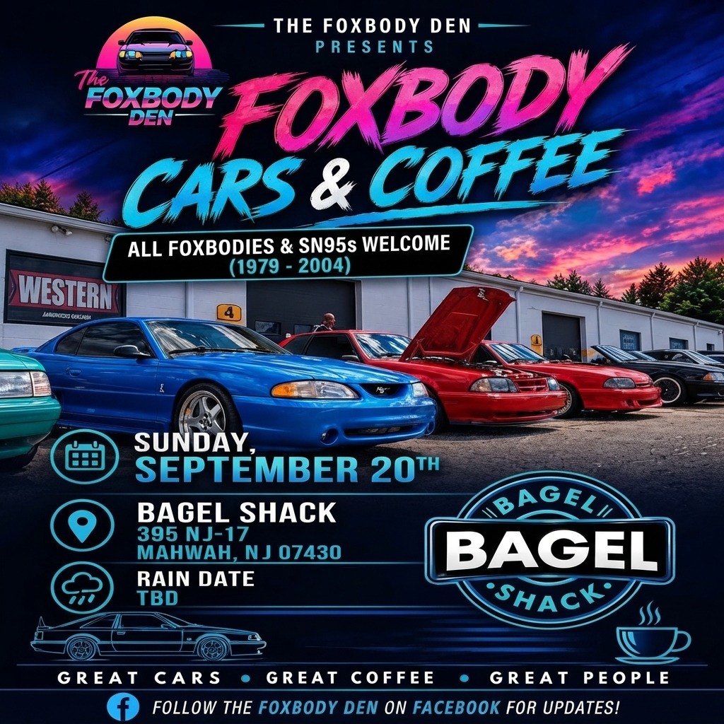 Foxbody Cars & Coffee — Cars & Coffee meet