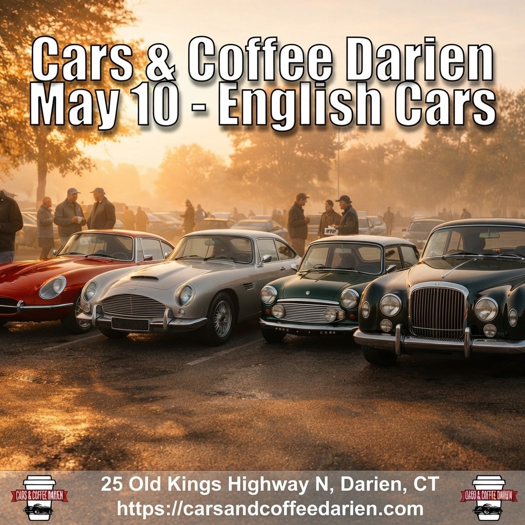 Cars & Coffee Darien — Cars & Coffee meet