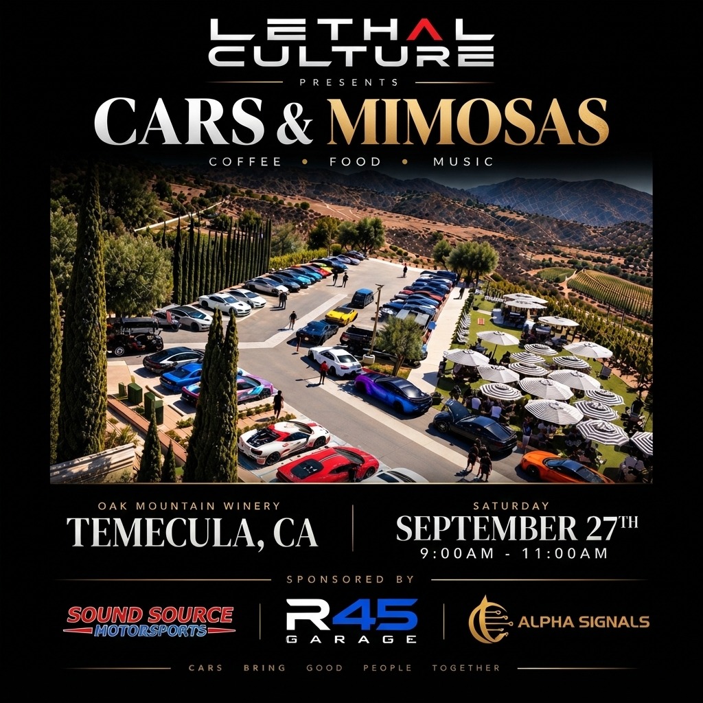 Cars & Mimosas — Cars & Coffee meet