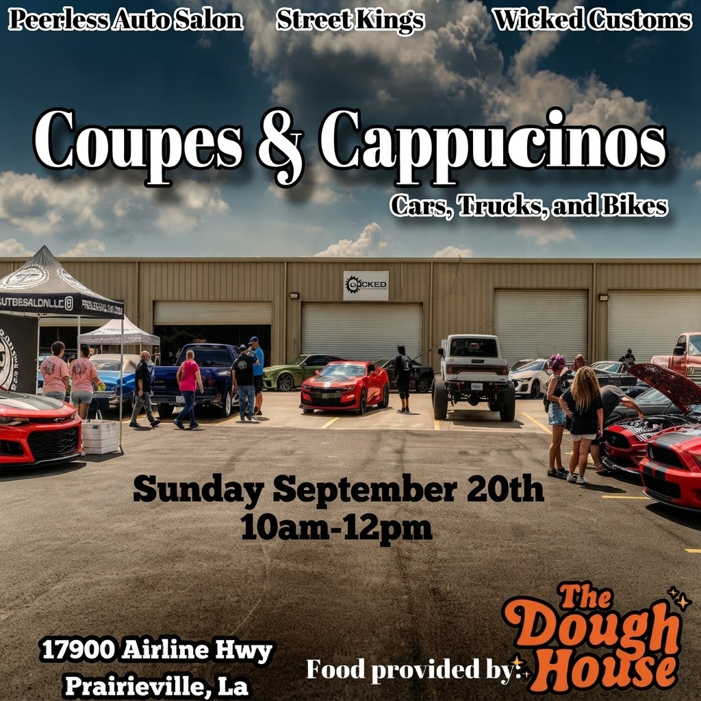 Coupes & Cappuccinos — Cars & Coffee meet