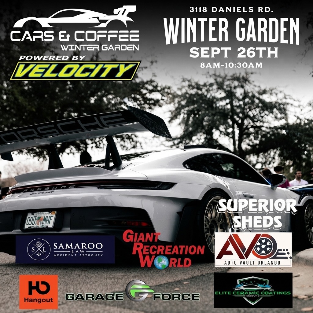 Cars & Coffee Winter Garden — Cars & Coffee meet