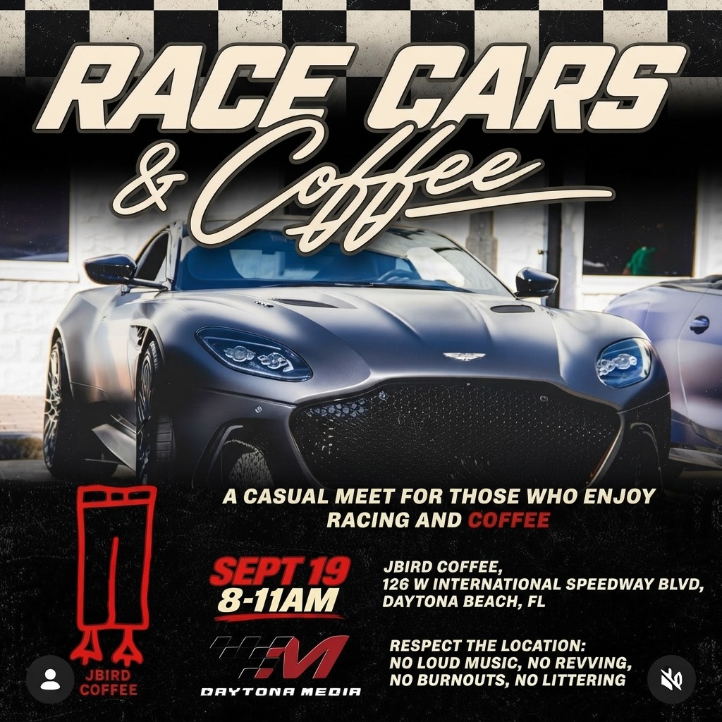 Race Cars & Coffee — Cars & Coffee meet