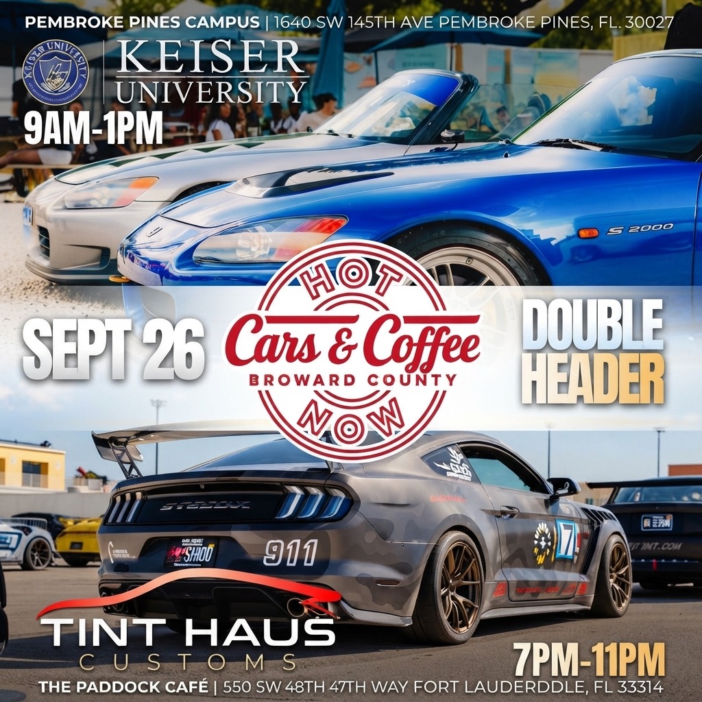Hot Cars & Coffee Broward County — Cars & Coffee meet