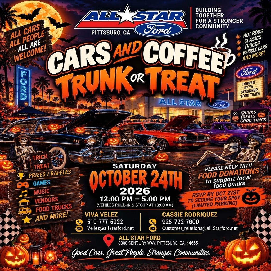 Cars and Coffee Trunk or Treat — Cars & Coffee meet