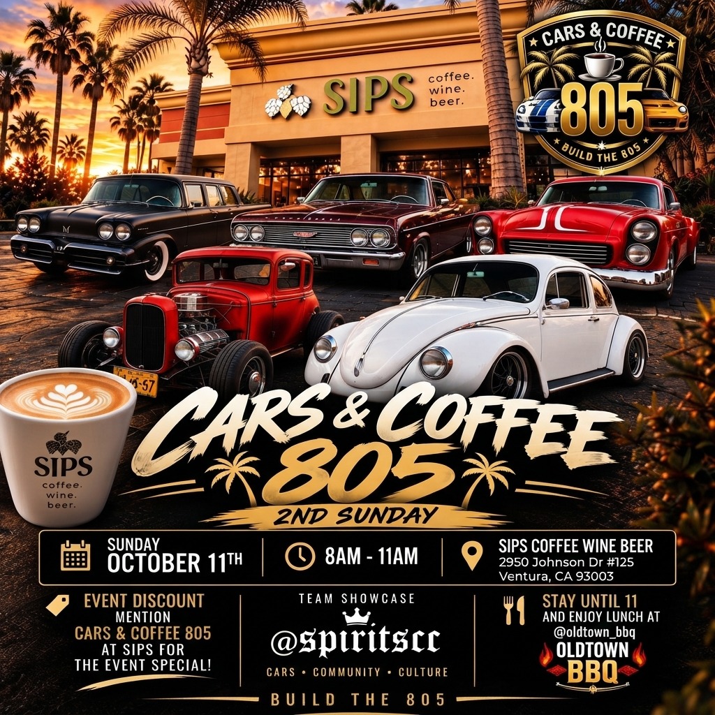 Cars & Coffee 805 — Cars & Coffee meet