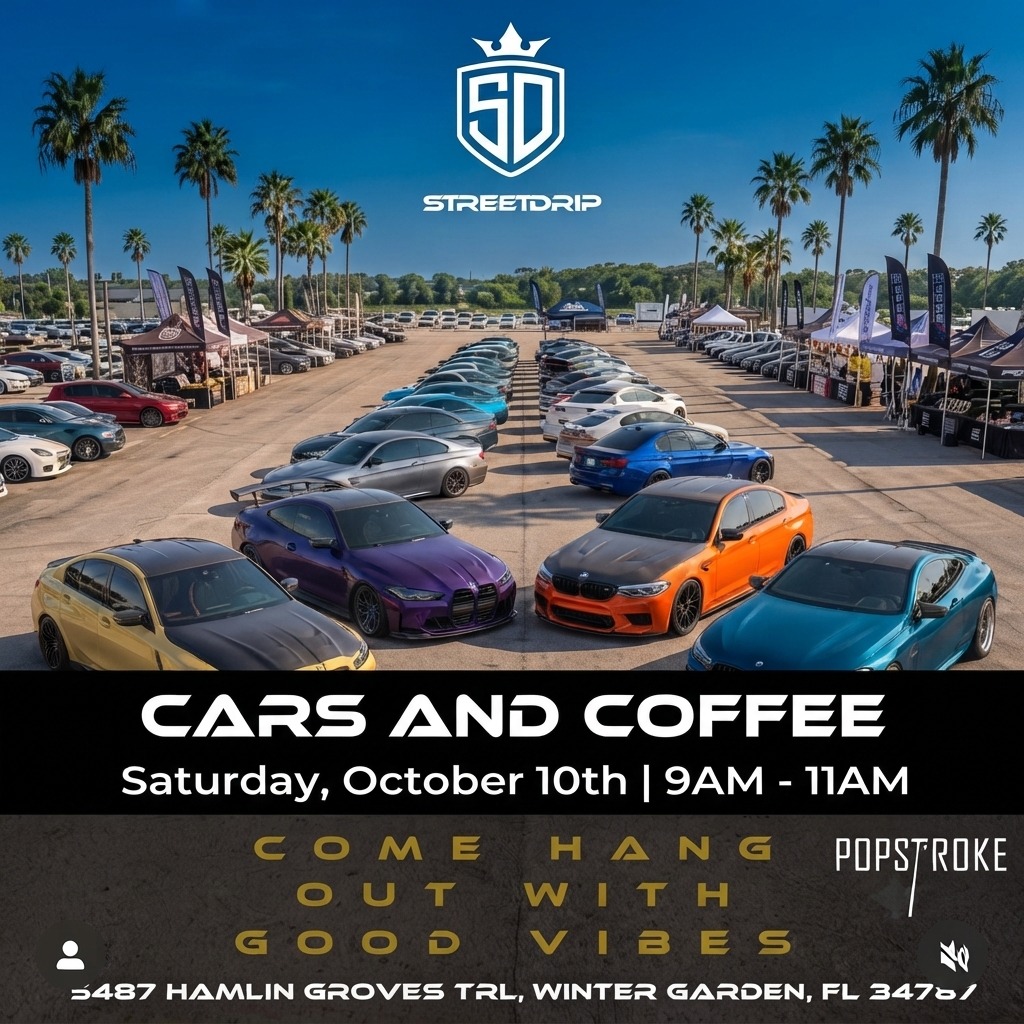 Cars and Coffee — Popstroke — Cars & Coffee meet