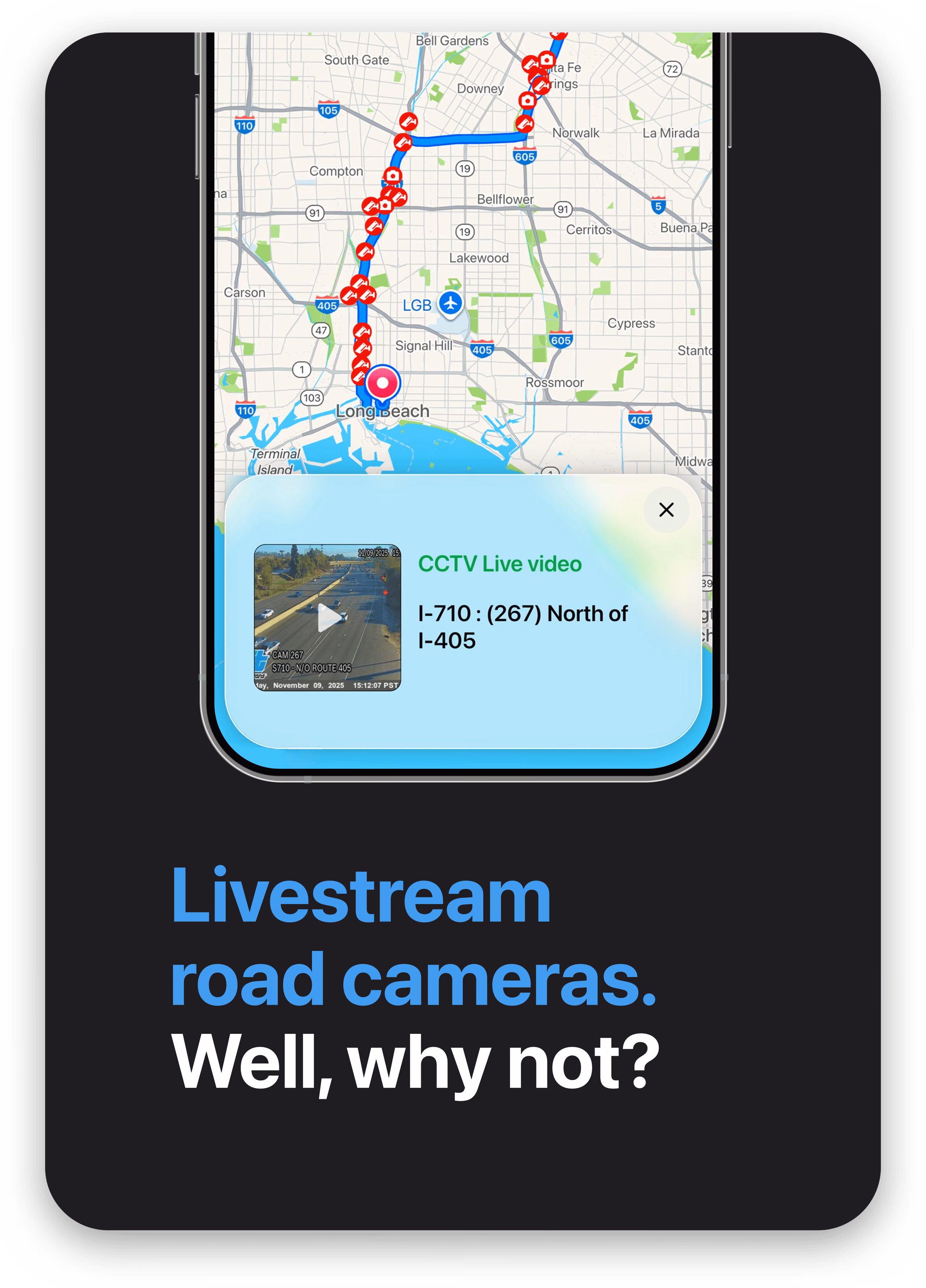 Livestream road cameras - Well, why not?