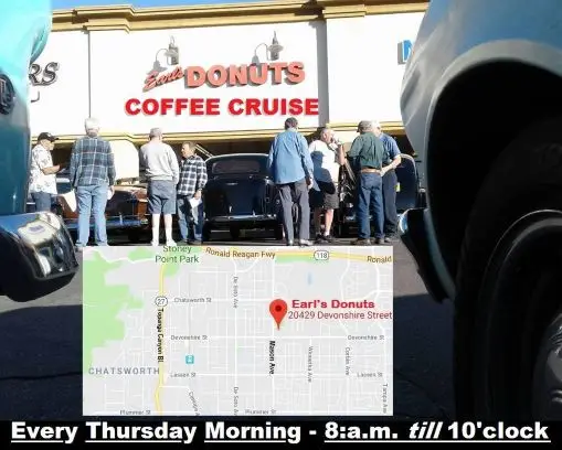 Cars and Coffee at Earl’s Donuts — Cars & Coffee meet