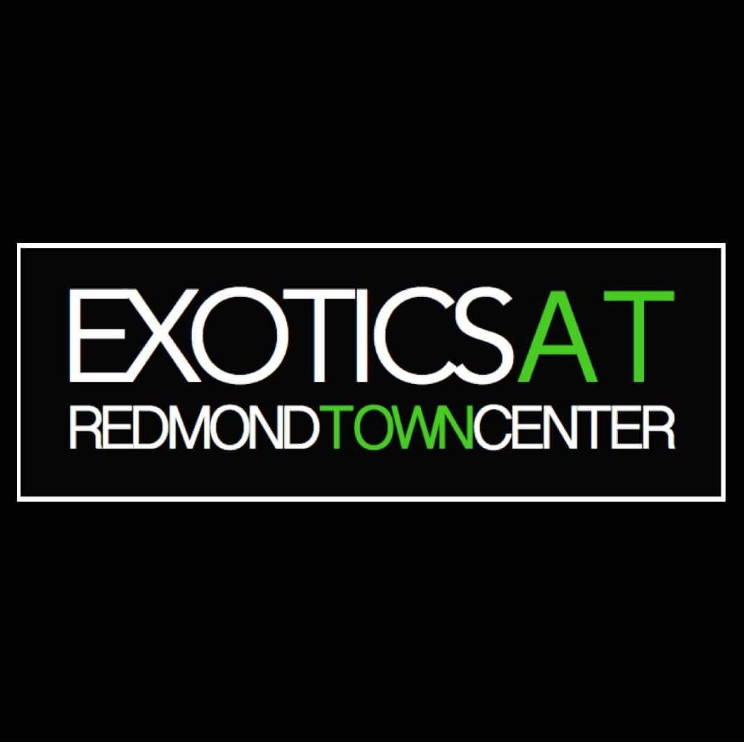 Exotics at Redmond Town Center — Cars & Coffee meet